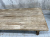 200cm Silvered Oak Farmhouse Refectory Dining Table