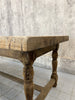 200cm Silvered Oak Farmhouse Refectory Dining Table