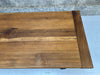 202cm Black Legs Solid Oak French Farmhouse Dining Table