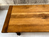 202cm Solid Oak French Farmhouse Dining Table