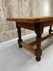202cm Solid Oak French Farmhouse Dining Table