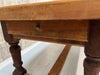 202cm Solid Oak French Farmhouse Dining Table