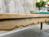 209.5m Stripped Solid Oak Louis XV Style Dining Table