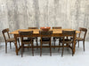 216.5cm Solid Oak Farmhouse Refectory Dining Table