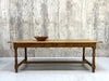 216.5cm Solid Oak Farmhouse Refectory Dining Table