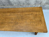 216.5cm Solid Oak Farmhouse Refectory Dining Table