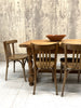 219cm Honey Coloured Solid Oak Farmhouse Refectory Dining Table