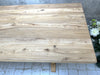 220cm Stripped Wooden Farmhouse Refectory Dining Table