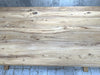 220cm Stripped Wooden Farmhouse Refectory Dining Table