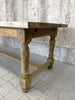 220cm Solid Oak Farmhouse Refectory Dining Table