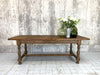 228cm Solid Oak French Farmhouse Refectory Table
