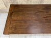 250.5cm French Burgandy Region Refectory Farmhouse Dining Table (with 2 Sliding Door Bagette Compartment)