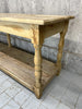 251cm Rustic Oak Drapers Table / Kitchen Island