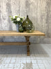 255cm Solid Oak Farmhouse Refectory Table