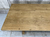 255cm Solid Oak Farmhouse Refectory Table