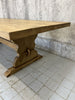 255cm Solid Oak Farmhouse Refectory Table