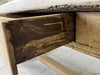 256cm Solid Oak Rustic Farmhouse Refectory Table