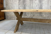 280cm X French Frame Rustic Farmhouse Refectory Table