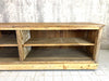 286cm Vintage Shop Counter Sideboard Open Shelves