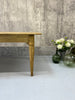 300cm Long Solid Oak Taper Leg Refectory Dining Table