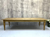 300cm Long Solid Oak Taper Leg Refectory Dining Table
