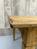 300cm Long Solid Oak Taper Leg Refectory Dining Table