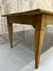 300cm Long Solid Oak Taper Leg Refectory Dining Table