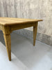 300cm Long Solid Oak Taper Leg Refectory Dining Table