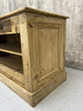 171cm Shop Counter Sideboard Open Shelves Kitchen Island with Three Drawers