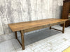 300cm Solid Pine Refectory Dining Table
