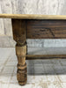 300cm Solid Oak Rustic Refectory Dining Table