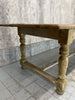 340cm French 5 Turned Leg Refectory Farmhouse Dining Table
