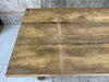 348cm French 5 Turned Leg Refectory Farmhouse Dining Table