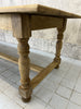 348cm French 5 Turned Leg Refectory Farmhouse Dining Table