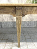 300cm Long Solid Oak 6 Taper Leg Refectory Dining Table