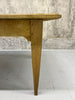 3m Long Solid Oak Refectory Dining Table with Tapered Legs