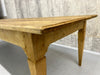 3m Long Solid Oak Refectory Dining Table with Tapered Legs