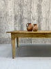 3m Long Solid Oak Refectory Dining Table with Tapered Legs