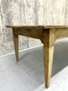 3m Long Solid Oak Refectory Dining Table with Tapered Legs