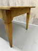 3m Long Solid Oak Refectory Dining Table with Tapered Legs