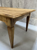 3m Long Solid Oak Taper Leg Refectory Dining Table
