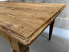 3m Long Solid Oak Taper Leg Refectory Dining Table