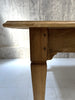 3m Long Solid Oak Taper Leg Refectory Dining Table