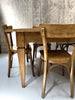 3m Long Solid Oak Taper Leg Refectory Dining Table