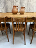 3m Long Solid Oak Taper Leg Refectory Dining Table