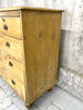 Antique Pine Chest of Five Drawers