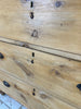 Antique Pine Chest of Five Drawers