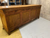 229cm Antique Pine Shop Counter Sideboard