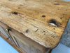 229cm Antique Pine Shop Counter Sideboard
