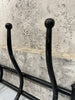 Set of 3 Ebonised Bentwood Coat Hooks Portemanteau